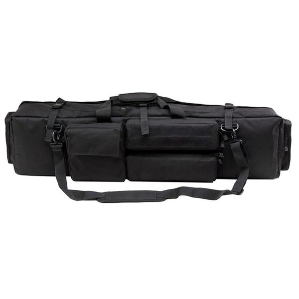 Cheap 100cm Tactical Bag Dual Rifle Case Shoulder Carrying Backpack Outdoor Military Paintball