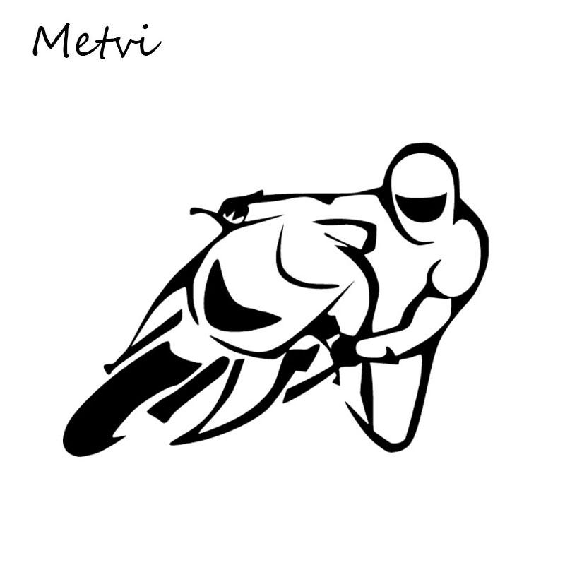 Buy Metvi Sticker Stylish Motorcycle Car Stickers Vinyl Cool Laptop Cartoon Decals Funny