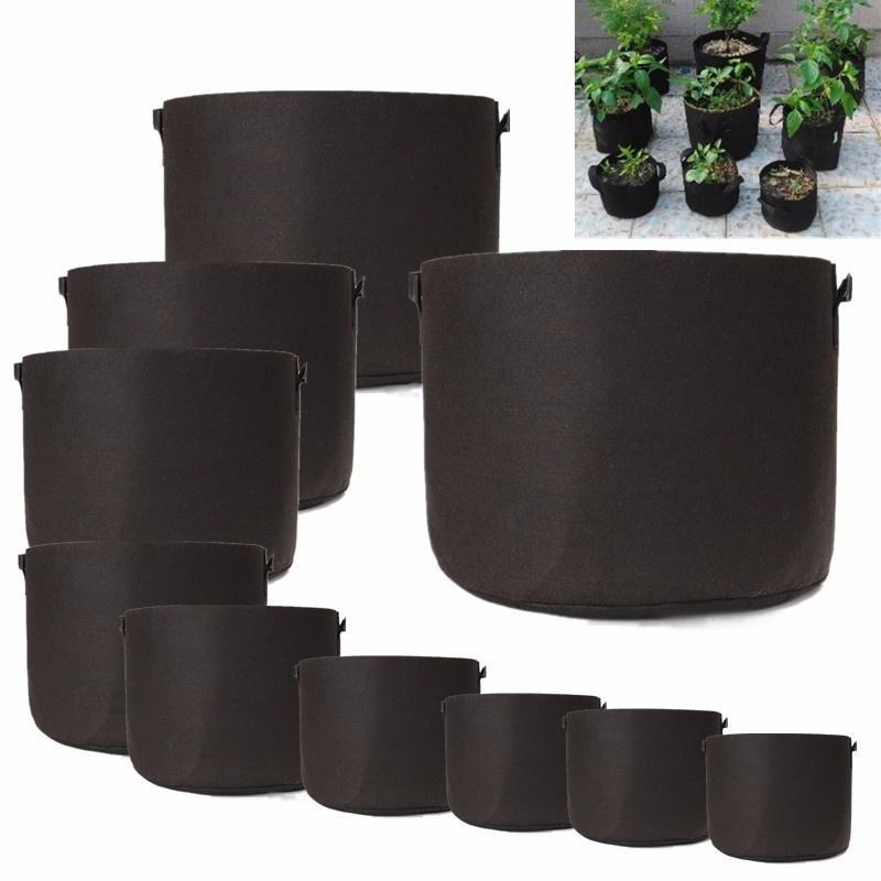 Buy Garden 130 Gallon Fabric Grow Bags Breathable Pots Planters Root