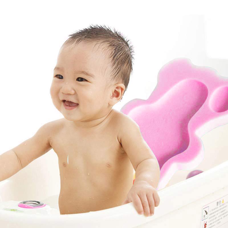 Buy Pad Sponge Soft AntiSlip Baby Mat Seat Bath Cushion Body Support