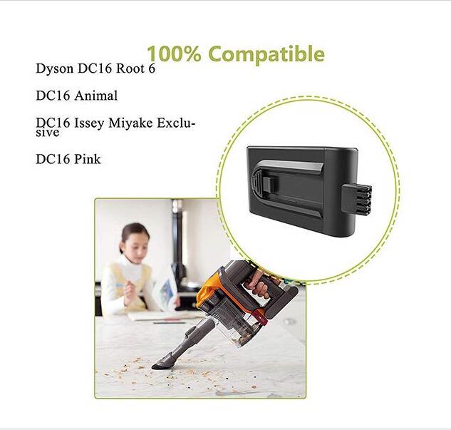 Buy 21.6V 3.5Ah Replacement Lithium Battery for Dyson DC16 Root 6