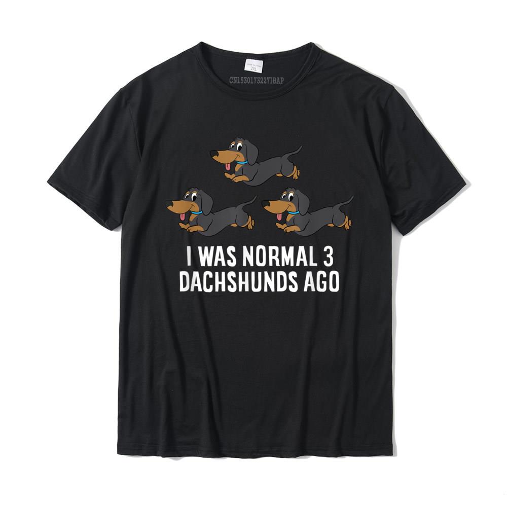 Buy I Normal 3 Dachshunds Ago Funny Dachshund Owner TShirt Cheap Crazy