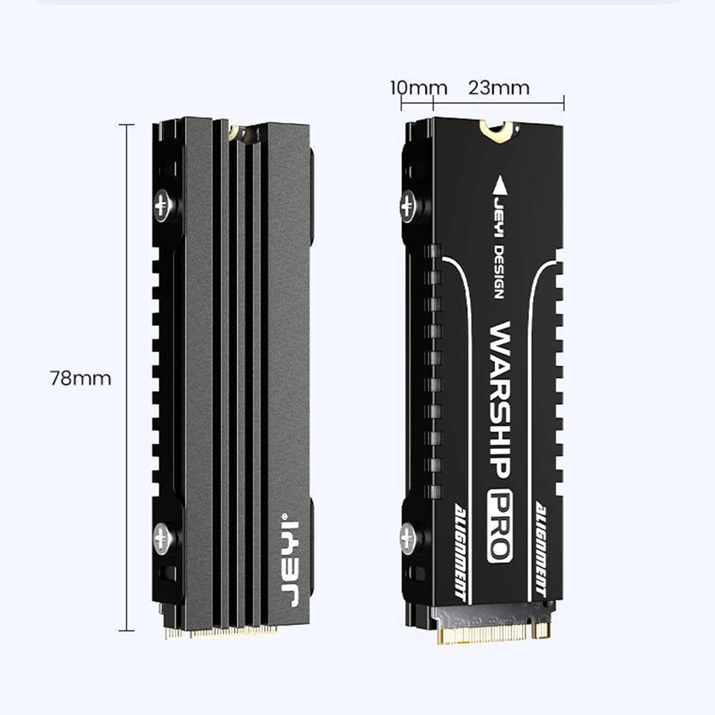 Buy JEYI Cooler 2280 SSD Heatsink M.2 NVME Cooling Metal Sheet Thermal