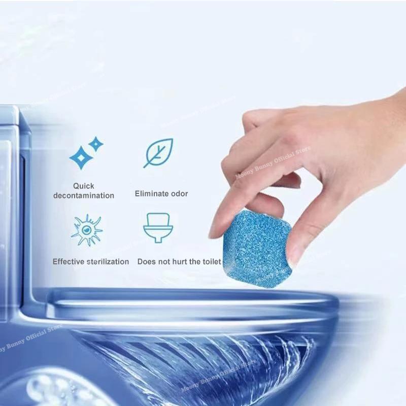 Buy 6/9/12PCS Automatic Toilet Bowl Cleaner Effervescent Tablet for