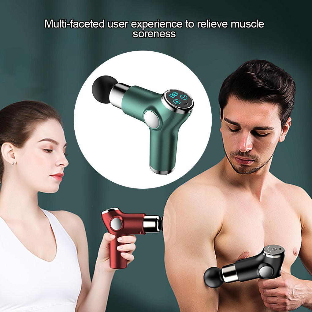 Buy 32 Speeds Mini LCD Massage Gun Deep Tissue Percussion Muscle