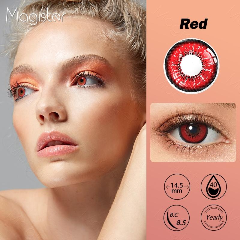 Buy Colored Contact Lenses For Eyes Cosplay Halloween Colored Contacts