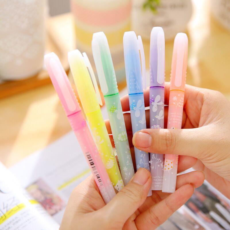 Buy Novelty Scent Highlighter Marker Pen Marker School Supplies Marker