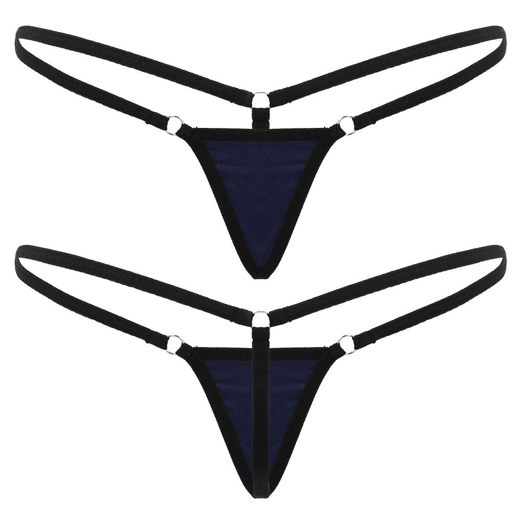 Women's Low Rise String Micro Thongs Breakaway GString TBack Panty