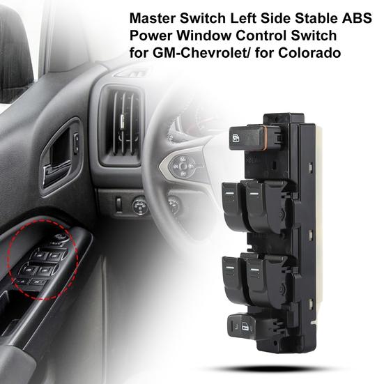 Master Switch Left Side Stable ABS Power Window Control uygun fiyatlı