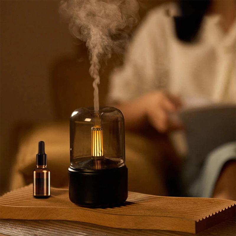 Buy Candlelight Aroma Diffuser Portable 120Ml Air Humidfie Ultrasonic
