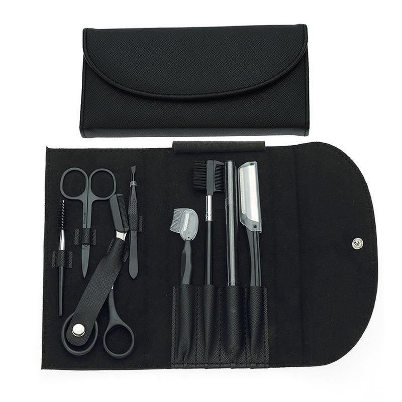 Buy 8Piece Set Eyebrow Eye Tweezer Beauty Scissors EyeBrow Knife
