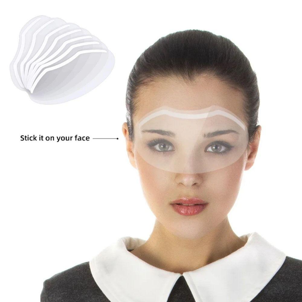 Купить Transparent Face Shields Eyebrow Shower Goggles Hot Hairdressing