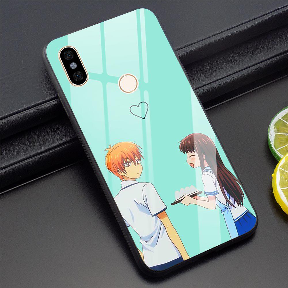 Buy Fruits Basket Anime Slim Glass Phone Case for Xiaomi Mi A2 A1 8