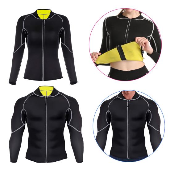 Buy ZXW Sweat Sauna Jacket Heattrapping Wearresistant Nylon Women Men