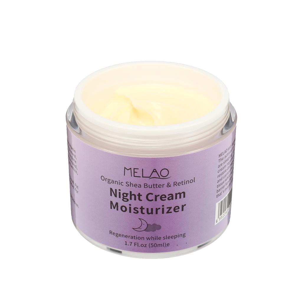 Buy MELAO Organic Shea Butter & Retinol Moisturizer Anti Aging Vitamin