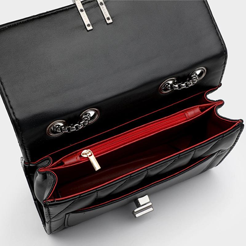 Cheap Luxury Designer Bags Women Leather Chain Crossbody Bags for Women