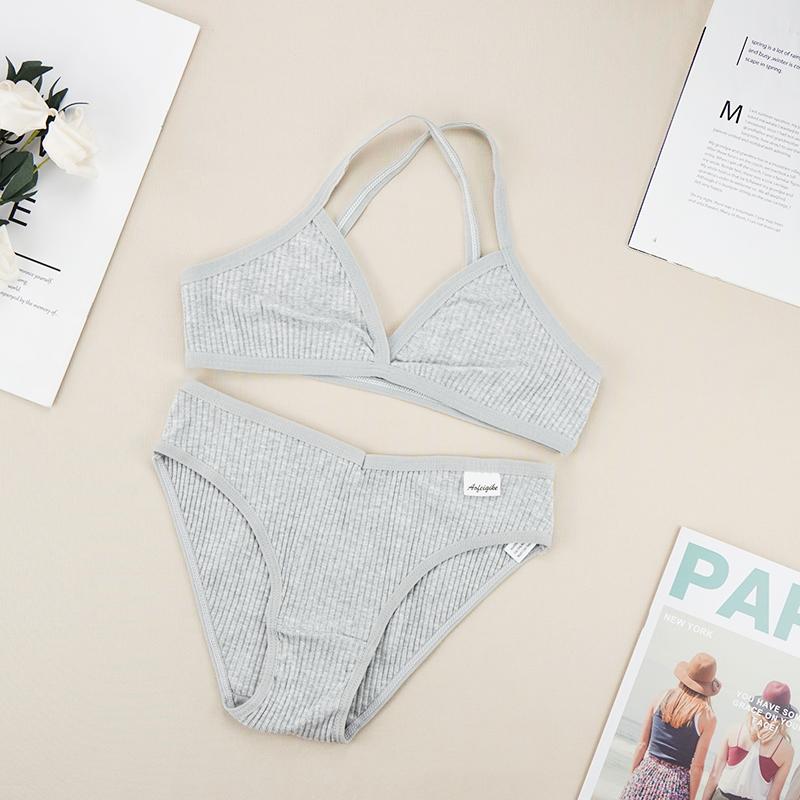 Buy Women Cotton Underwear Sets Seamless Panties Thongs and Backless