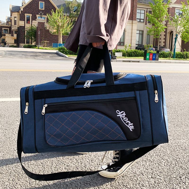 Buy Largecapacity men's hand travel bag folding luggage bag storage