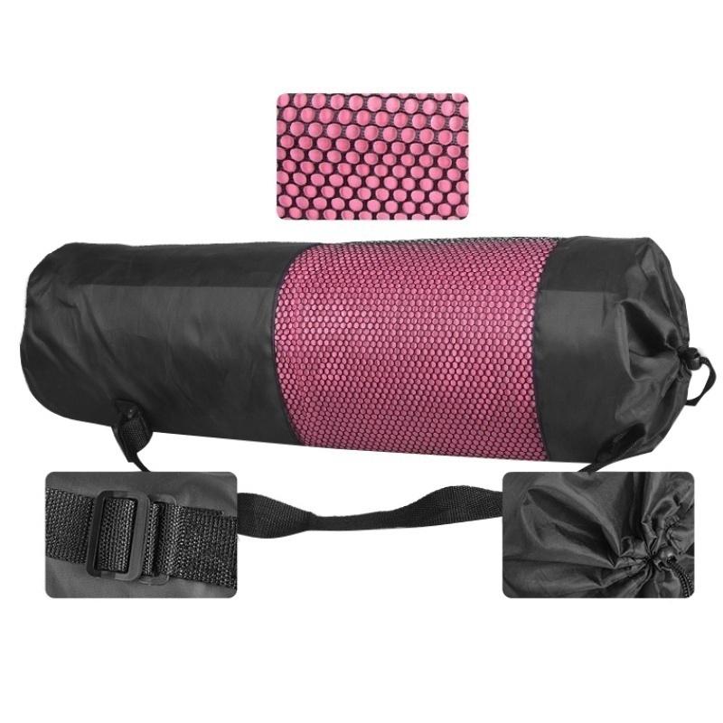 Buy Portable Adjustable Strap Yoga Mat Bag Nylon Pilates Carrier Mesh Sport Tool at affordable