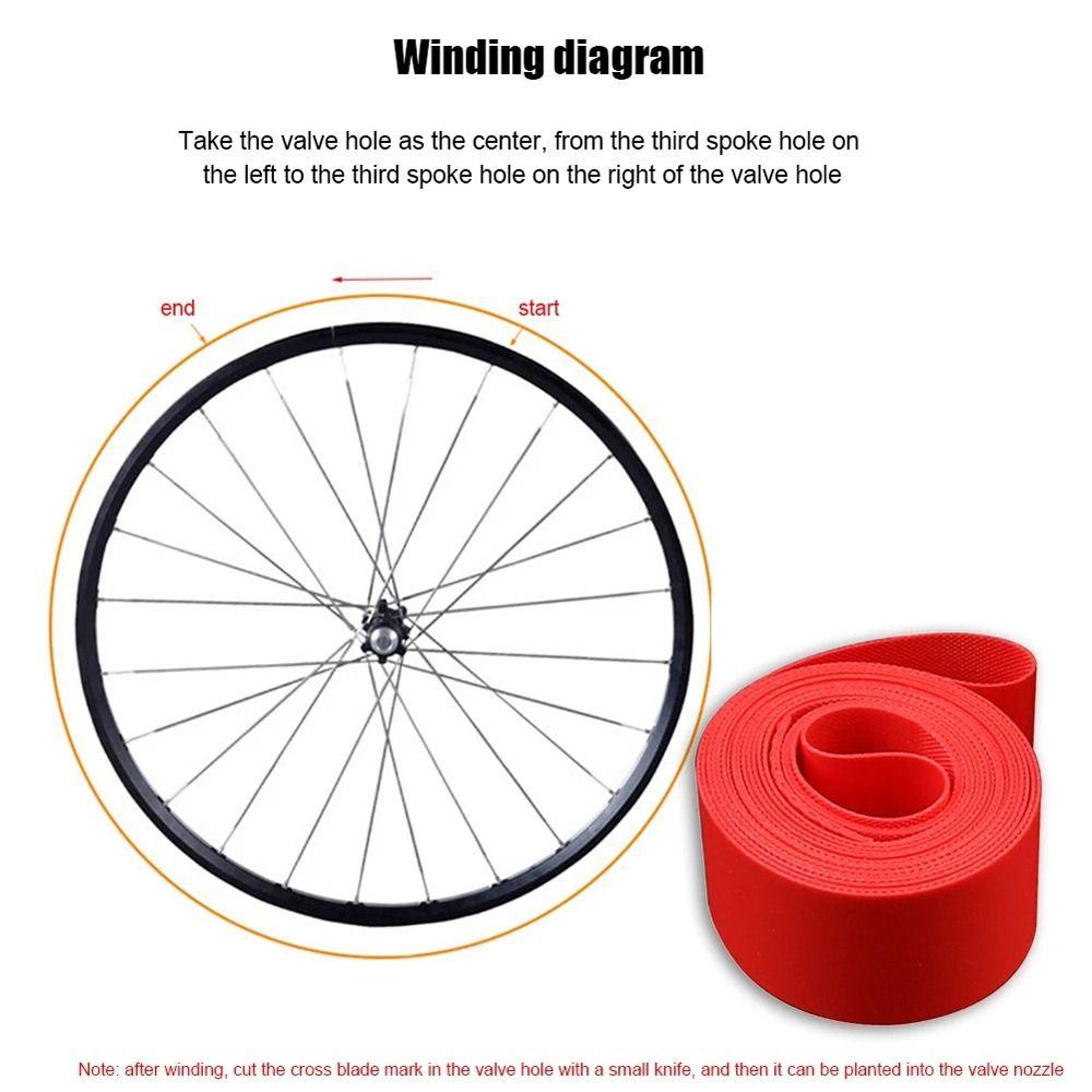 Bicycle Tyre Tire Liner AntiPuncture Tape Bicycle Tire Liners Bike