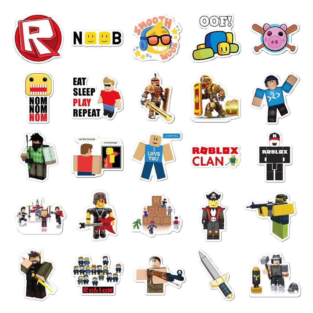 Buy 50PCS Roblox Game Stickers for Vinyl Waterproof Stickers for Laptop