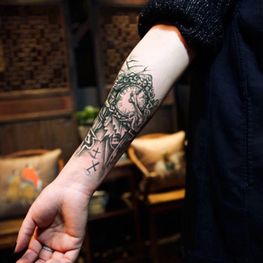 Tatuaggio Temporaneo Impermeabile 3D Nero Braccio Meccanico Falso Tatuaggio Di Trasferimento Adesivo Acquista In Modo Economico — Spedizione Gratuita, Recensioni Reali Con Foto — Joom 1002_x_1002_jpg