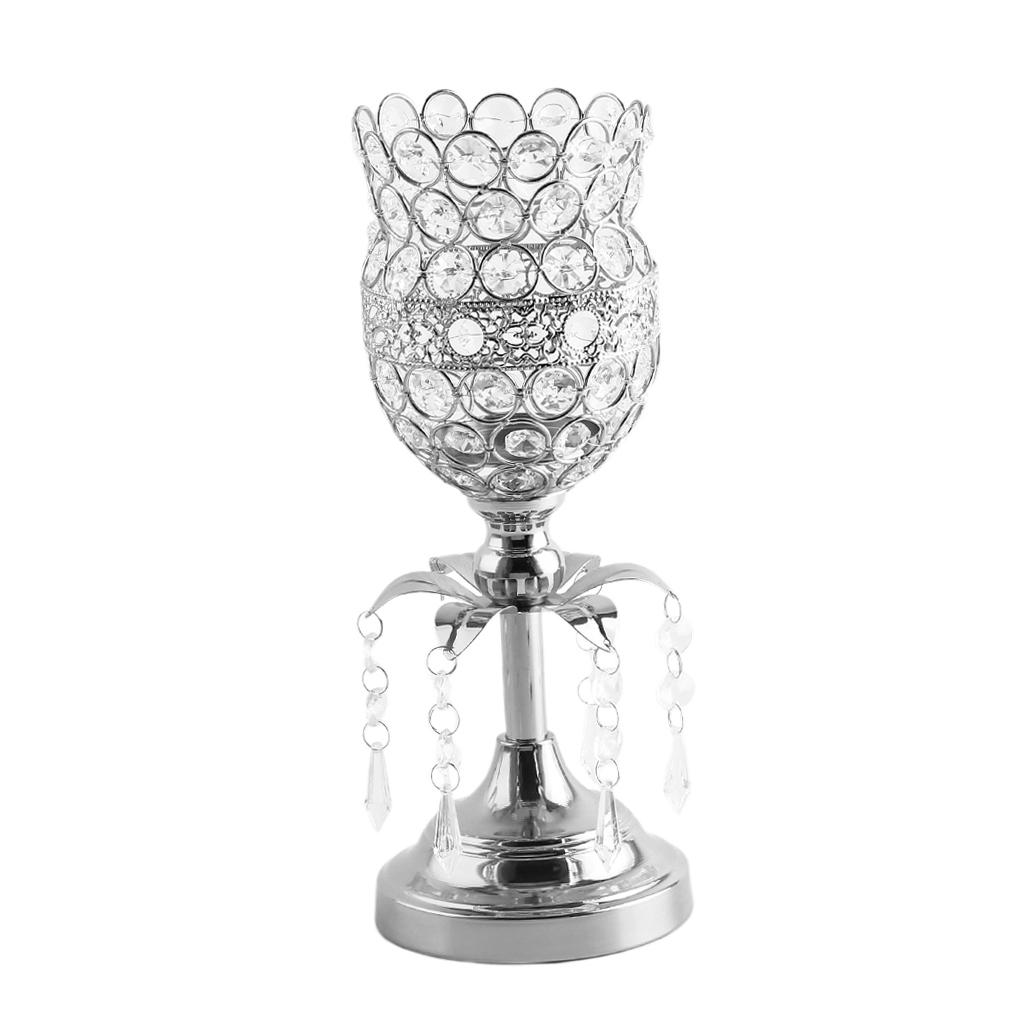 Buy Mosaic Wine Cup Shaped Candle Holder Tabletop Candlestickr for