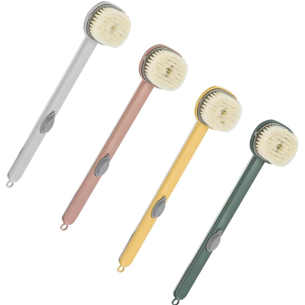Cheap Bath Scrubbing BrushShower Back ScrubberLong Handle Cleaning