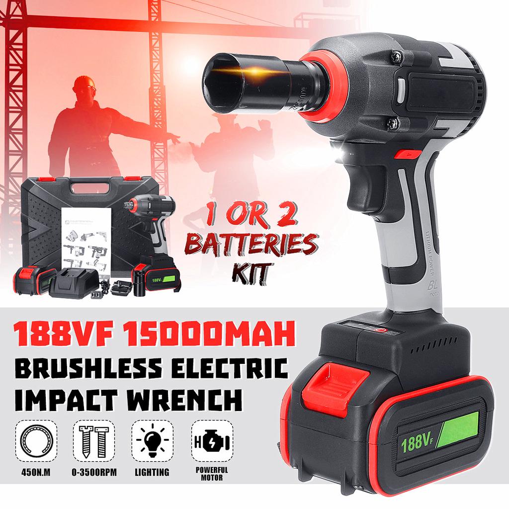Power Tools Tools & Equipment 588N.m Electric Impact Wrench 1/