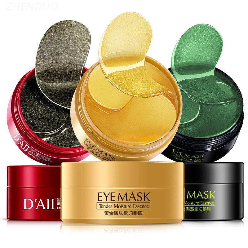 Buy 60pcs Gold Collagen Eye Mask Remove Dark Circles Whitening Firming