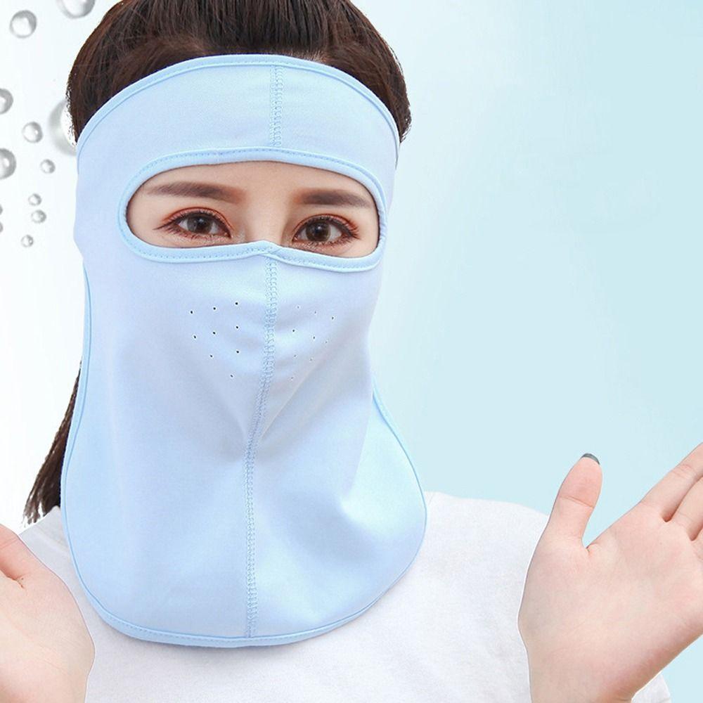 UV Protection Face Scarves Womne Neckline Mask Men Fishing Face Mask