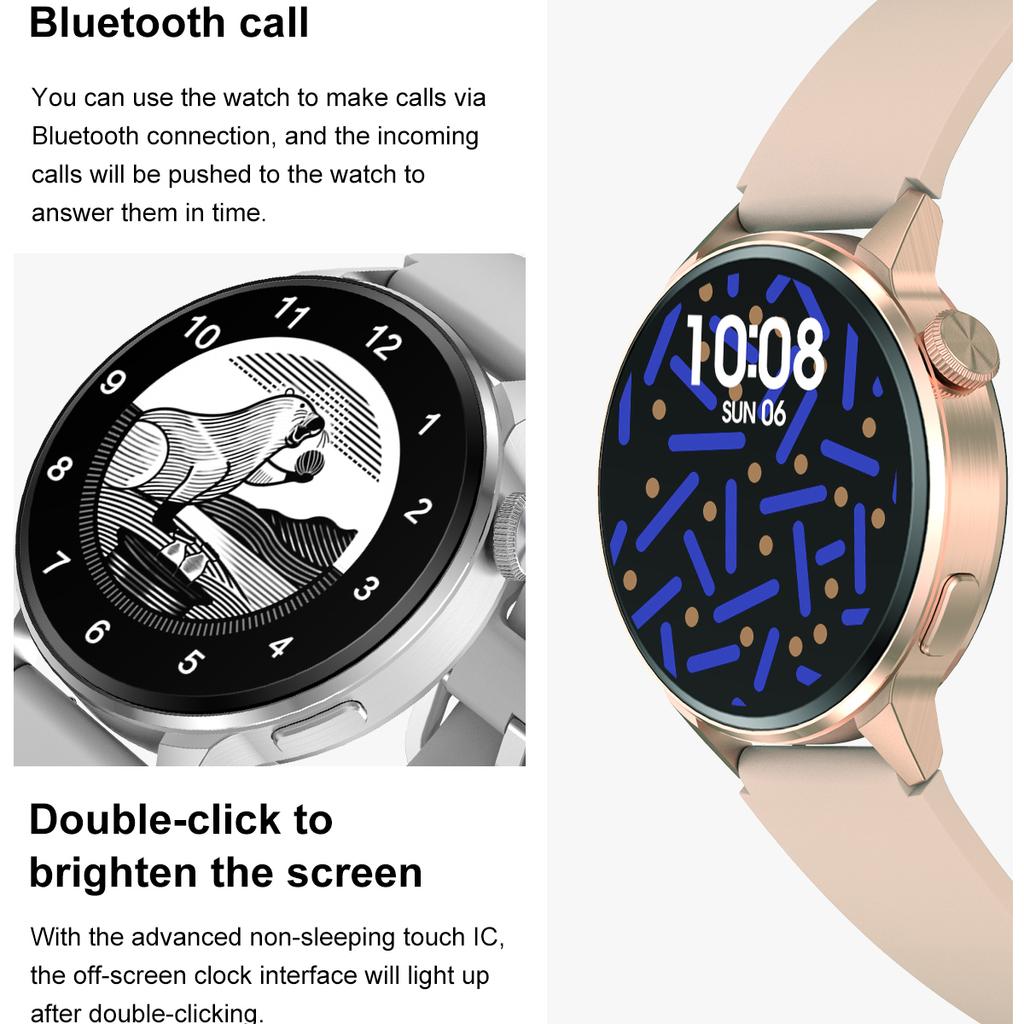 Buy 2022 NFC Smart Watch Women Bluetooth Call Sport GPS Track Watches