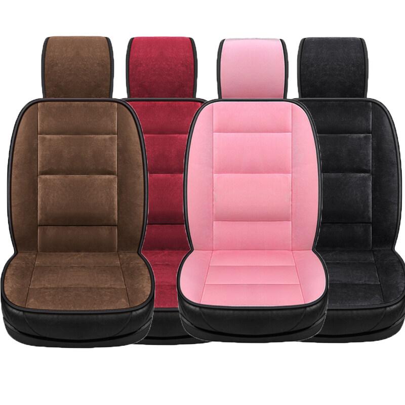 Cheap Plush Car Seat Cover Universal Pink Seat Cushion Auto Seat