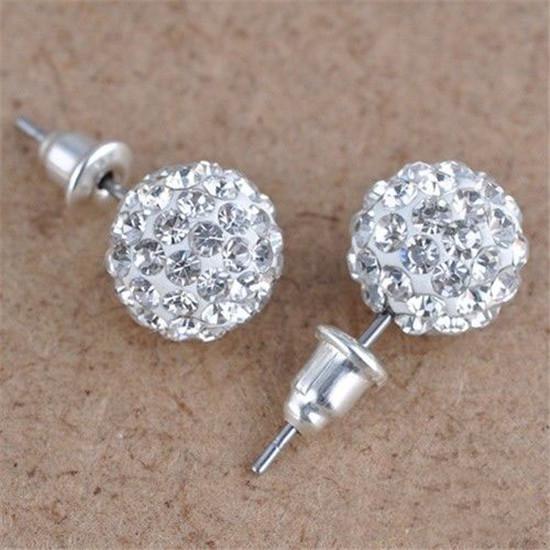 Cheap Braided Beads Ear studs Disco Clay Ball Charming Women Austria