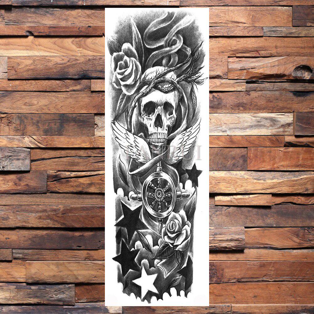 Black Lion Temporäre Tattoos Ärmel Für Frauen Männer Realistische Fake Full Arm Skull Rose Tattoos Aufkleber Günstig Kaufen — Preis, Kostenlose Lieferung, Echte Bewertungen Mit Fotos — Joom 1000_x_1000_jpg