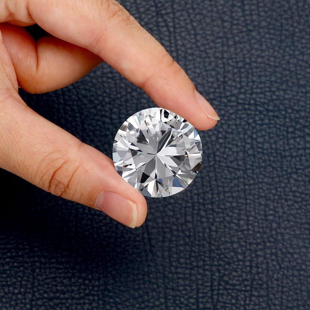 100Pcs 20mm Rhinestone Crystal Upholstery Buttons Clear Tufting Buttons