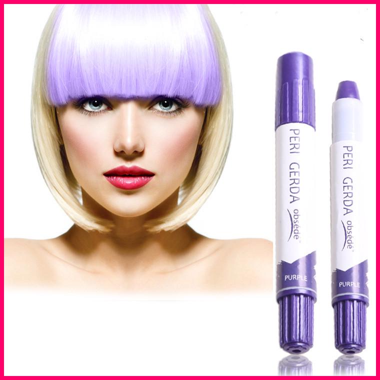 Buy Temporary Hair Dye Styling Hair Color Stick Brown Black Hair Chalk Paint Pen Cream Hair