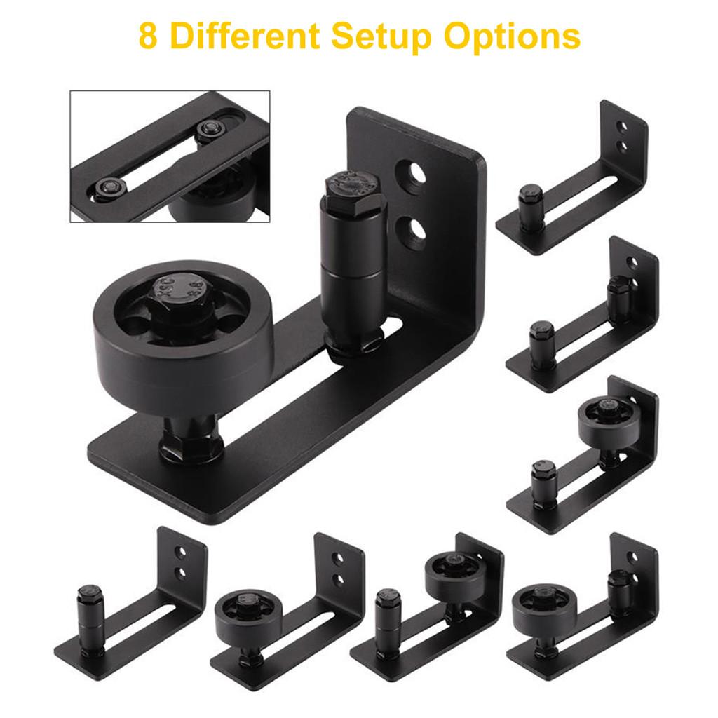 Cheap Floor Guide Roller Wall Mount Bottom Stay Sliding Barn Door Hardware Joom