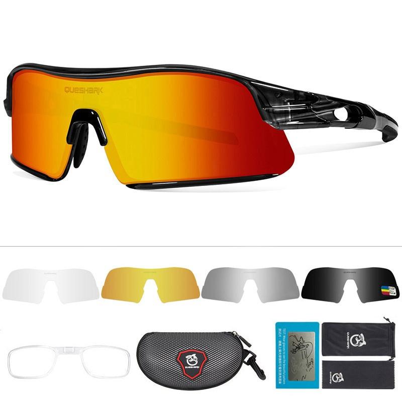 Buy Queshark Polarized Cycling Sunglasses Bicycle Goggles UV400 MTB