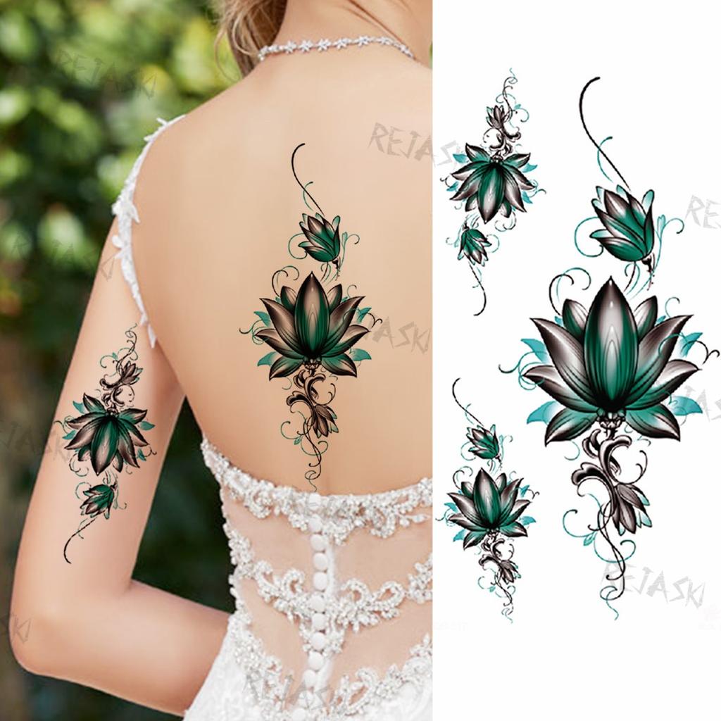 Black Plum Lily Butterfly Temporary Tattoos For Women Girl Rose Poker Snake Fake Tattoo Sticker Custom Armband Forearm Tatoo Günstig Kaufen — Preis, Kostenlose Lieferung, Echte Bewertungen Mit Fotos — Joom 1024_x_1024_jpg