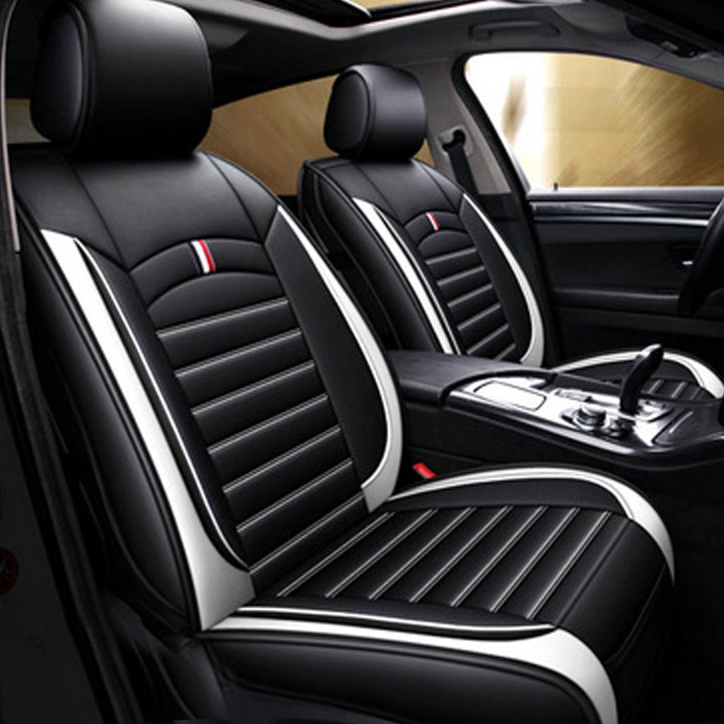 1 Pc Red/Blue/White/Black/Coffee Universal PU Leather Car auto Seat