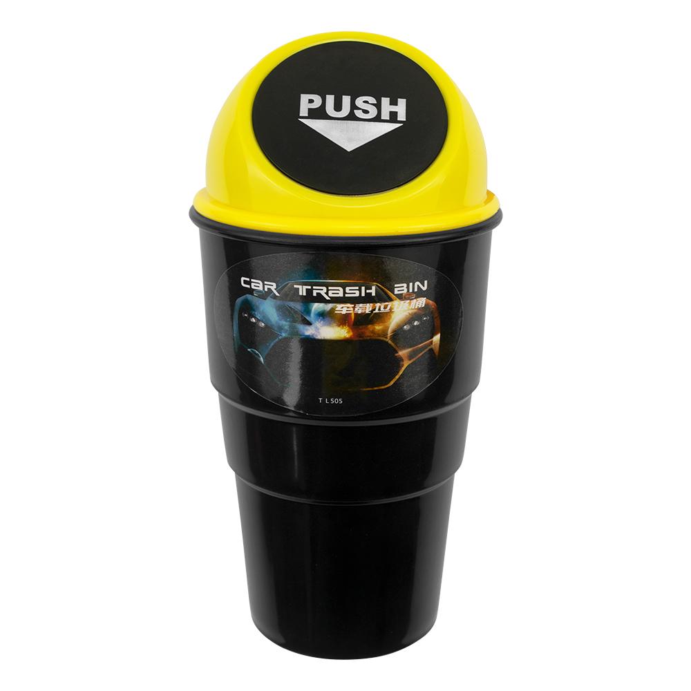 Cheap Car Trash Bin Auto Organizer Storage Trash Can Rubbish Garbage