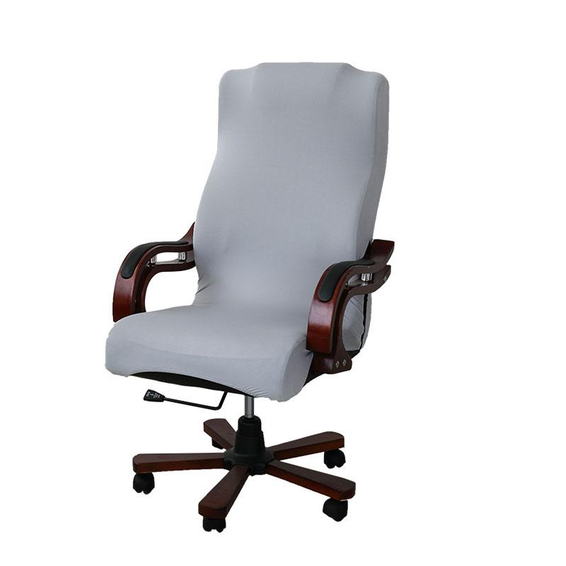 Buy Spandex Office Chair Covers Stretch Boss Seat Slipcovers for Computer Modern High Back