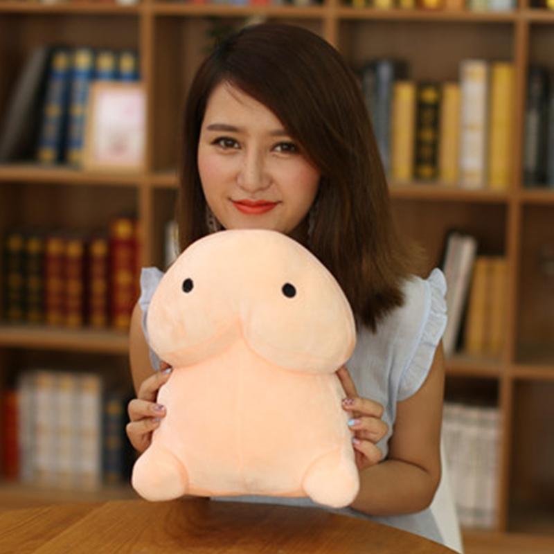 Buy Plush Throw Pillow Funny Soft Stuffed Plush Doll Stress Relief Toy Bolster Gifts at