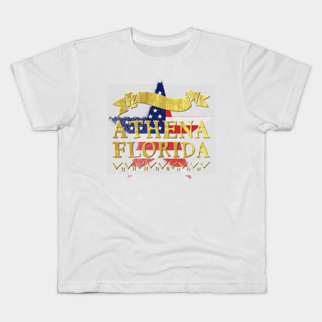 Buy Children Cartoon Athena Florida Print Funny Game T Shirt Kids