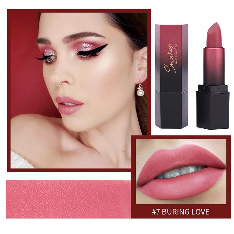Buy Sexy 10 Colors Lipstick Waterproof Matte Lipstick Long Lasting Lip