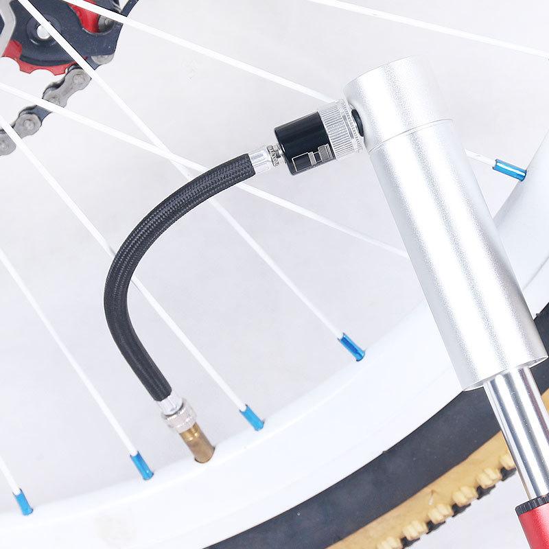 Buy 2Pcs Bicycle Pump Extension Hose Tube for Automobile Tire Pressure