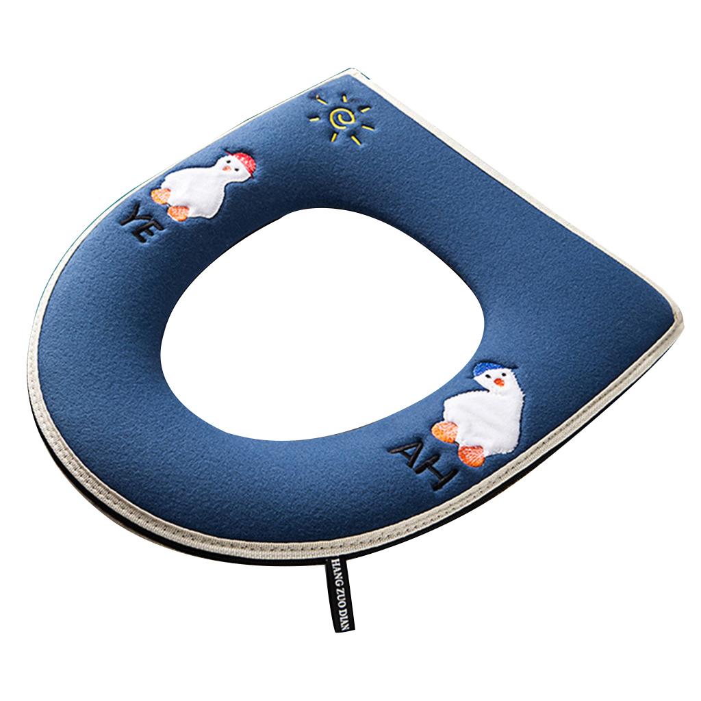 Buy Cute Cartoon Duck Winter Warm Toilet Seat Cover Closestool Mat