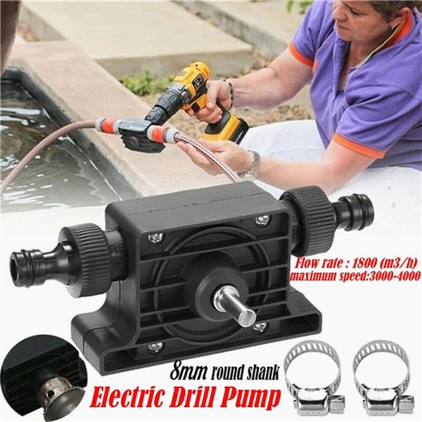 Buy Portable Mini Electric Drill Pump Diesel Oil Fluid Water Pump Hand