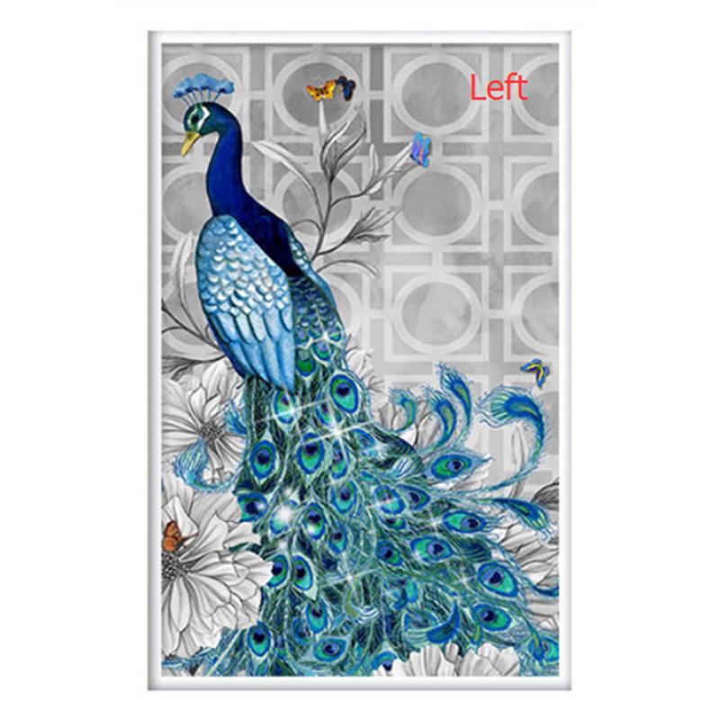 Buy Peacock Diamond Painting 5d Diy Diamond Cross Stitch Image Mosaic Kit Crafts Needlework Room Decor At Affordable Prices Free Shipping Real Reviews With Photos Joom